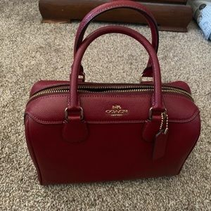 Coach mini satchel